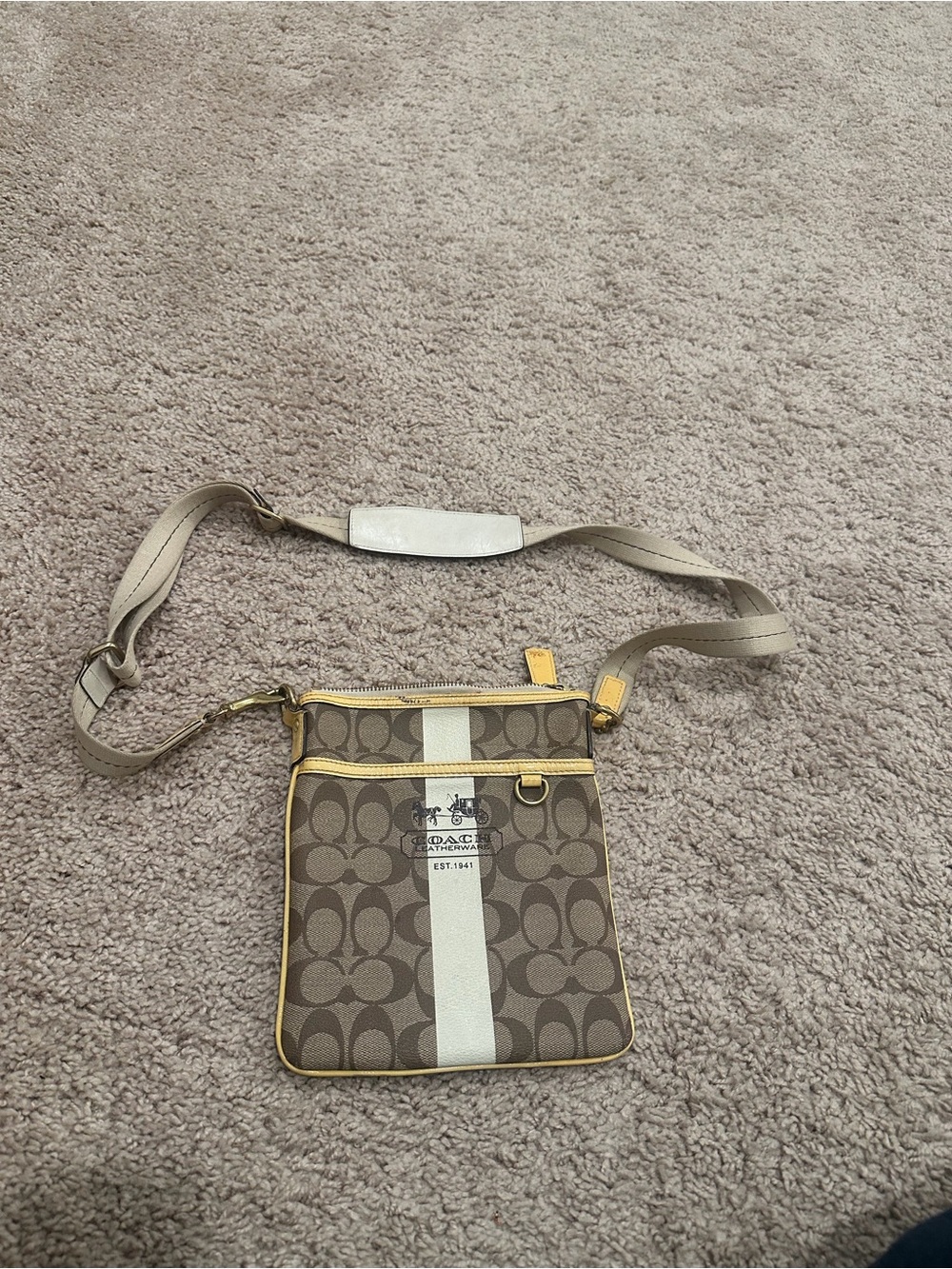 Coach Signature Crossbody Bag